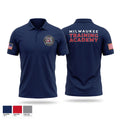 Milwaukee Fire Department Training Division Short Sleeve Performance Polo - 1