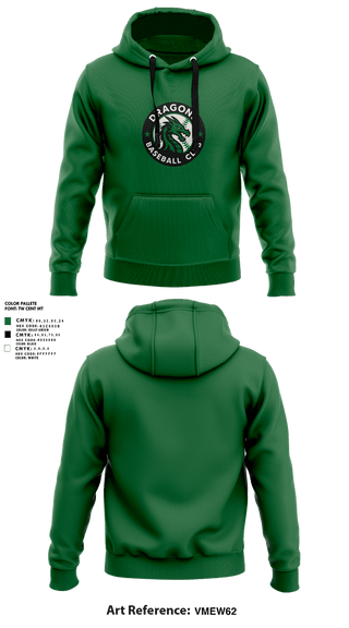 Hoodie, Dragons Baseball Club, Baseball, Teamtime, Team time, sublimation, custom sports apparel, team uniforms, spirit wear, spiritwear, sports uniforms, custom shirts, team store, custom team store, fundraiser sports, apparel fundraiser