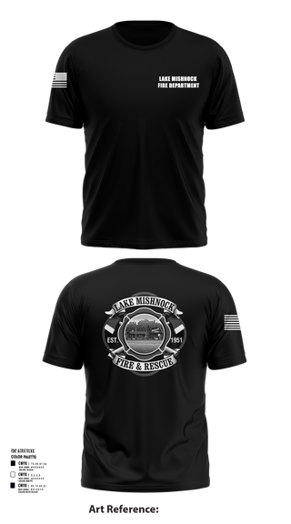 Short Sleeve Performance Shirt, Lake Mishnock Fire Department, , Teamtime, Team time, sublimation, custom sports apparel, team uniforms, spirit wear, spiritwear, sports uniforms, custom shirts, team store, custom team store, fundraiser sports, apparel fundraiser