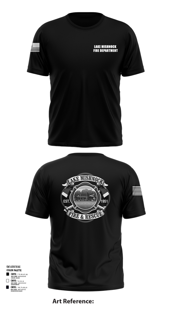 Short Sleeve Performance Shirt, Lake Mishnock Fire Department, , Teamtime, Team time, sublimation, custom sports apparel, team uniforms, spirit wear, spiritwear, sports uniforms, custom shirts, team store, custom team store, fundraiser sports, apparel fundraiser