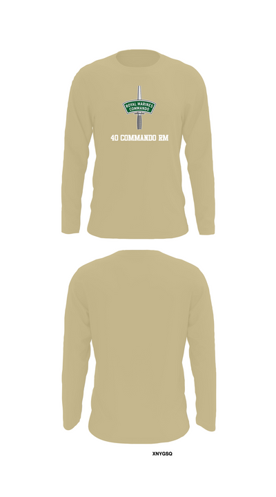 40 commando RM 51951767 Long Sleeve Performance Shirt 92