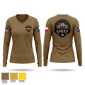 San Antonio security agency Women's Long Sleeve V-neck Shirt - 1