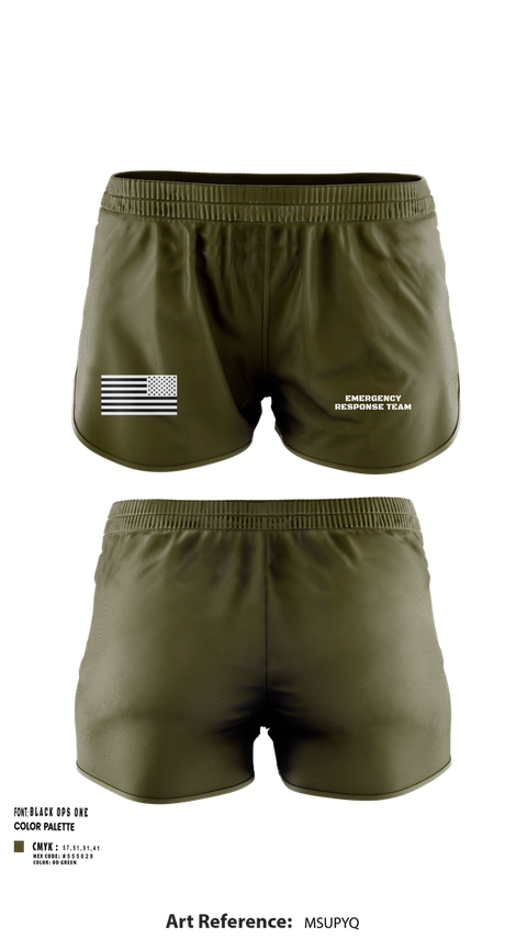 Ranger Panties, Emergency Response Team, , Teamtime, Team time, sublimation, custom sports apparel, team uniforms, spirit wear, spiritwear, sports uniforms, custom shirts, team store, custom team store, fundraiser sports, apparel fundraiser