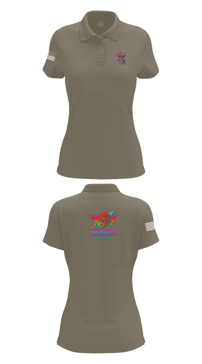 Madigan Pharmacy 51616730 Women's Short Sleeve Performance Polo  - 75