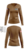 Dana Safety Supply Women's Long Sleeve V-neck Shirt - 9