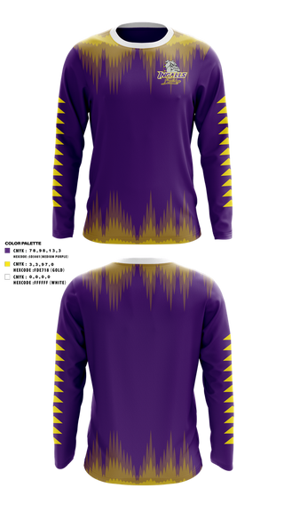 Long Sleeve Performance Shirt, Ingalls Bulldogs, Men's Basketball, Teamtime, Team time, sublimation, custom sports apparel, team uniforms, spirit wear, spiritwear, sports uniforms, custom shirts, team store, custom team store, fundraiser sports, apparel fundraiser
