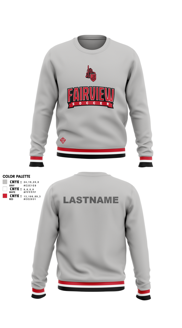 Crew Neck Sweatshirt, GHANSU W.C. 2026Shadow Ridge MS Staff, Men's Soccer, Teamtime, Team time, sublimation, custom sports apparel, team uniforms, spirit wear, spiritwear, sports uniforms, custom shirts, team store, custom team store, fundraiser sports, apparel fundraiser