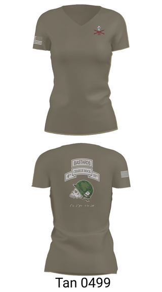 Womens Short Sleeve Vneck Shirt, Charlie Rock, 4-31 IN, 2IBCT, 10MTN, , Teamtime, Team time, sublimation, custom sports apparel, team uniforms, spirit wear, spiritwear, sports uniforms, custom shirts, team store, custom team store, fundraiser sports, apparel fundraiser