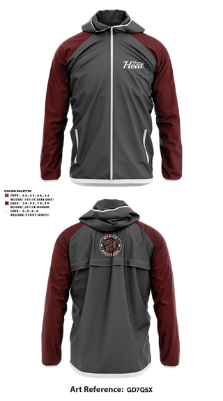 Windbreaker, Homer Heat, Softball, Teamtime, Team time, sublimation, custom sports apparel, team uniforms, spirit wear, spiritwear, sports uniforms, custom shirts, team store, custom team store, fundraiser sports, apparel fundraiser