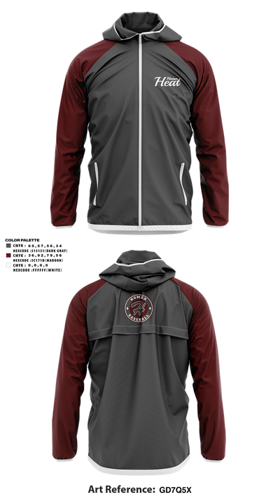 Homer Heat 75539794 Windbreaker - 2