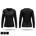 Hoyt Lakes Fire Department 59808648 Women's Long Sleeve V-neck Shirt - 1