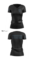 Providence Police BCI Women's Short Sleeve V-neck Shirt - 11