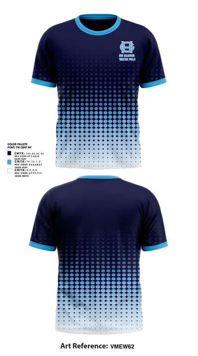 Gig Harbor Water Polo 50999799 Short Sleeve Performance Shirt - 1