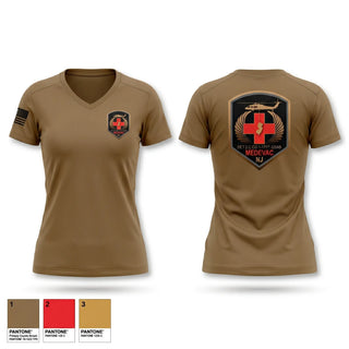 Womens Short Sleeve Vneck Shirt, 1-171 MEDEVAC, National Guard, Teamtime, Team time, sublimation, custom sports apparel, team uniforms, spirit wear, spiritwear, sports uniforms, custom shirts, team store, custom team store, fundraiser sports, apparel fundraiser