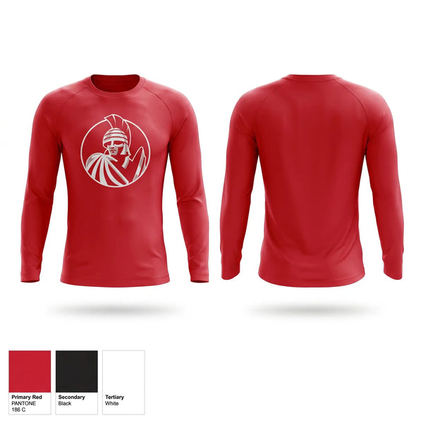 Long Sleeve Performance Shirt, Everett Community College Soccer, Women's Soccer, Teamtime, Team time, sublimation, custom sports apparel, team uniforms, spirit wear, spiritwear, sports uniforms, custom shirts, team store, custom team store, fundraiser sports, apparel fundraiser