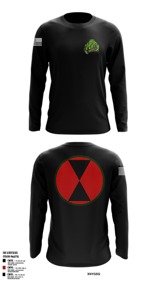 Long Sleeve Performance Shirt, 2-17 FA Filthy 1st, Army, Teamtime, Team time, sublimation, custom sports apparel, team uniforms, spirit wear, spiritwear, sports uniforms, custom shirts, team store, custom team store, fundraiser sports, apparel fundraiser