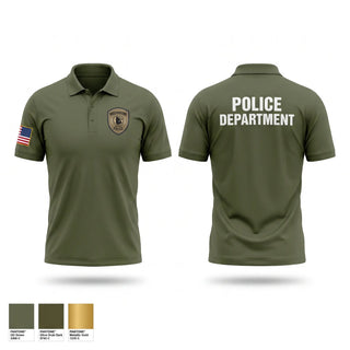 Short Sleeve Performance Polo, Greensburg police department, Police, Teamtime, Team time, sublimation, custom sports apparel, team uniforms, spirit wear, spiritwear, sports uniforms, custom shirts, team store, custom team store, fundraiser sports, apparel fundraiser