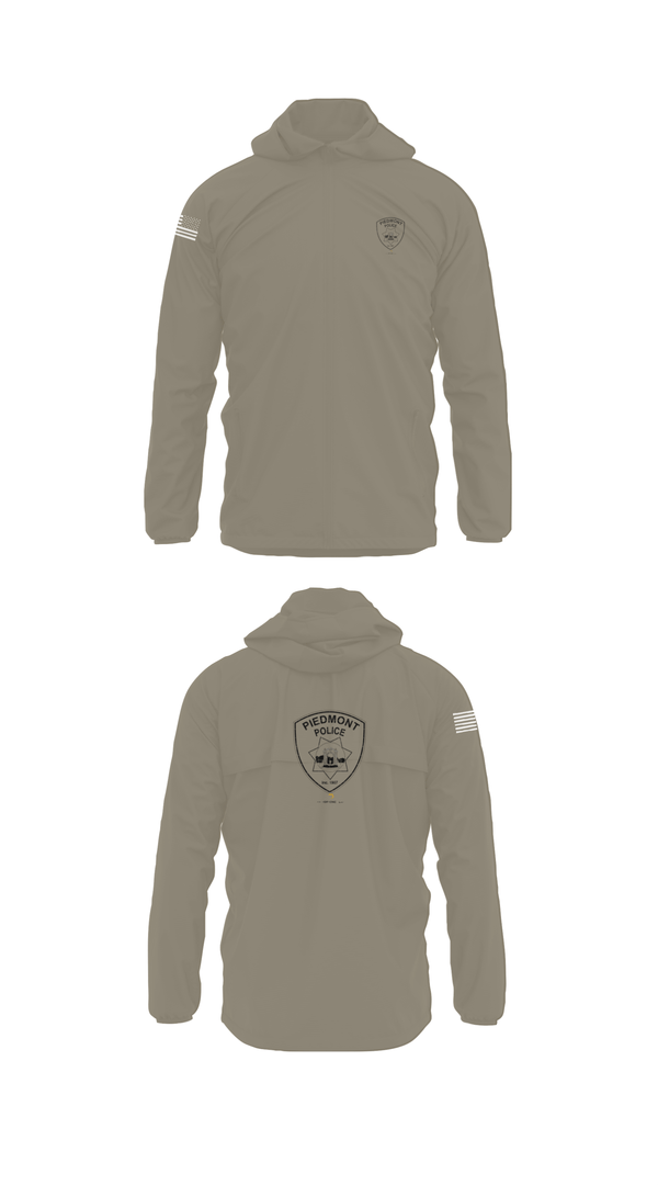 Windbreaker, Piedmont Police, Police, Teamtime, Team time, sublimation, custom sports apparel, team uniforms, spirit wear, spiritwear, sports uniforms, custom shirts, team store, custom team store, fundraiser sports, apparel fundraiser