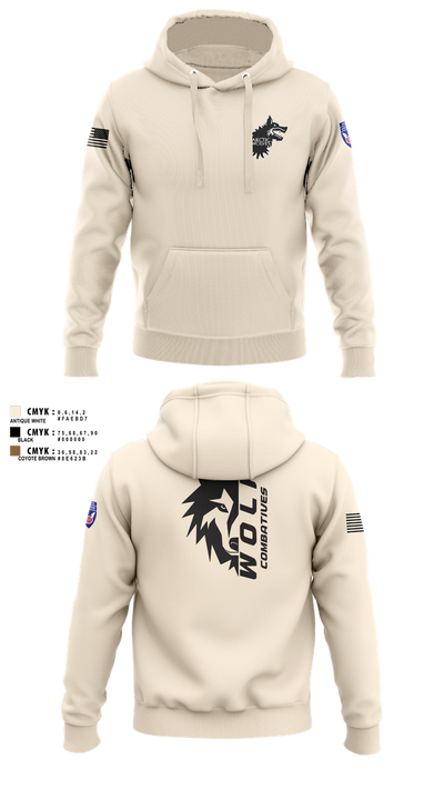 Wolf Combatives Hoodie - 107