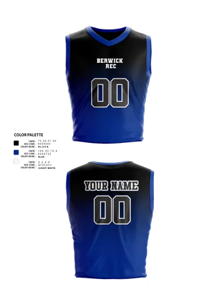 Mens Basketball Jersey, Berwick Rec, Men's Basketball, Teamtime, Team time, sublimation, custom sports apparel, team uniforms, spirit wear, spiritwear, sports uniforms, custom shirts, team store, custom team store, fundraiser sports, apparel fundraiser