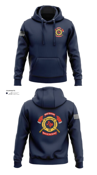 Hoodie, Old Ocean Fire Department, Fire Department, Teamtime, Team time, sublimation, custom sports apparel, team uniforms, spirit wear, spiritwear, sports uniforms, custom shirts, team store, custom team store, fundraiser sports, apparel fundraiser