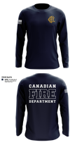Canadian Volunteer Fire Department 94658474 Long Sleeve Performance Shirt - 102