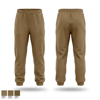 Sweatpants, 59th Signal Battalion, Army, Teamtime, Team time, sublimation, custom sports apparel, team uniforms, spirit wear, spiritwear, sports uniforms, custom shirts, team store, custom team store, fundraiser sports, apparel fundraiser