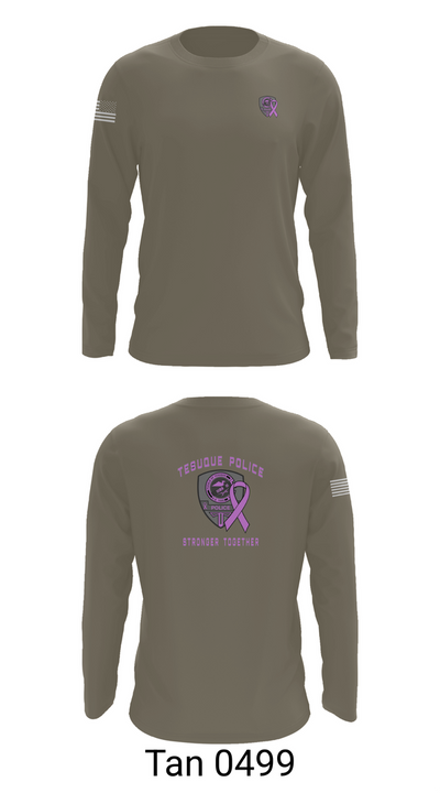 Tesuque Police Dept 47912639 Long Sleeve Performance Shirt 63