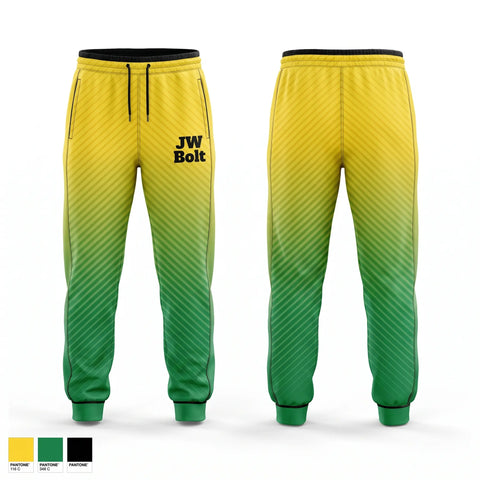 Sweatpants, JW Bolt, Track & Field, Teamtime, Team time, sublimation, custom sports apparel, team uniforms, spirit wear, spiritwear, sports uniforms, custom shirts, team store, custom team store, fundraiser sports, apparel fundraiser