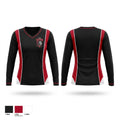 Lady trojans Women's Long Sleeve V-neck Shirt - 1