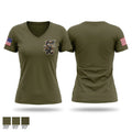 Squad 7 Women's Short Sleeve V-neck Shirt - 1