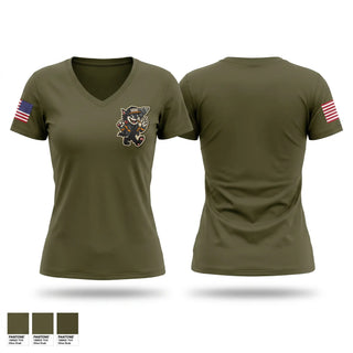 Womens Short Sleeve Vneck Shirt, Squad 7, Fire Department, Teamtime, Team time, sublimation, custom sports apparel, team uniforms, spirit wear, spiritwear, sports uniforms, custom shirts, team store, custom team store, fundraiser sports, apparel fundraiser