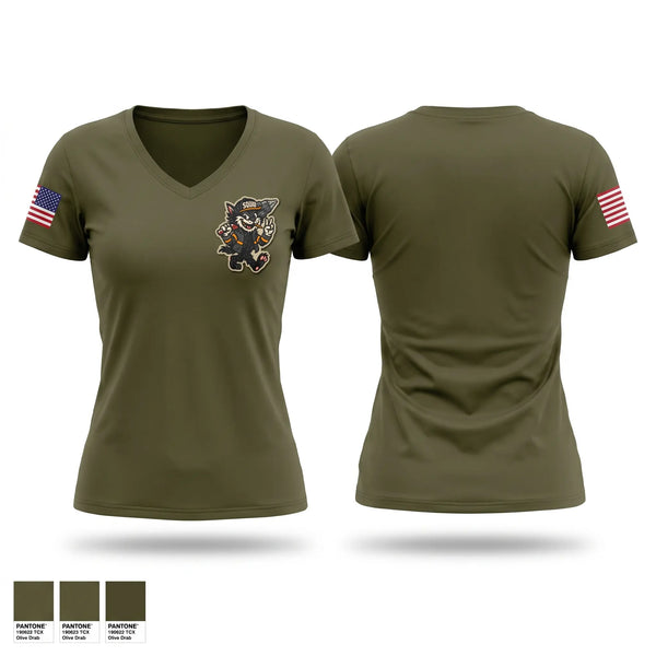 Womens Short Sleeve Vneck Shirt, Squad 7, Fire Department, Teamtime, Team time, sublimation, custom sports apparel, team uniforms, spirit wear, spiritwear, sports uniforms, custom shirts, team store, custom team store, fundraiser sports, apparel fundraiser