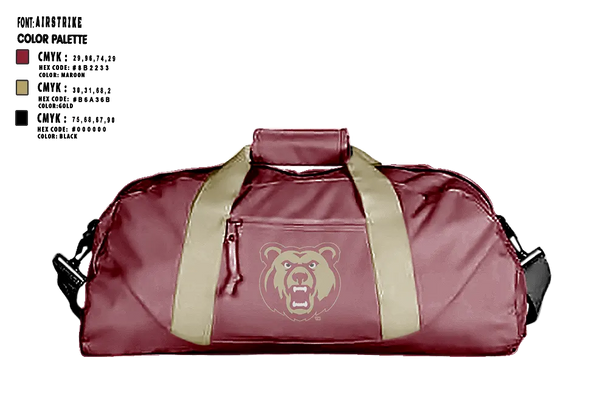 Duffle Bag, Logan High School, Baseball, Teamtime, Team time, sublimation, custom sports apparel, team uniforms, spirit wear, spiritwear, sports uniforms, custom shirts, team store, custom team store, fundraiser sports, apparel fundraiser