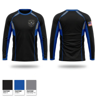 Long Sleeve Performance Shirt, Garfield Heights Police, Police, Teamtime, Team time, sublimation, custom sports apparel, team uniforms, spirit wear, spiritwear, sports uniforms, custom shirts, team store, custom team store, fundraiser sports, apparel fundraiser