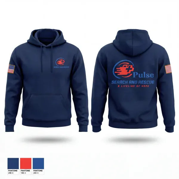 Hoodie, Pulse, EMS/EMT, Teamtime, Team time, sublimation, custom sports apparel, team uniforms, spirit wear, spiritwear, sports uniforms, custom shirts, team store, custom team store, fundraiser sports, apparel fundraiser