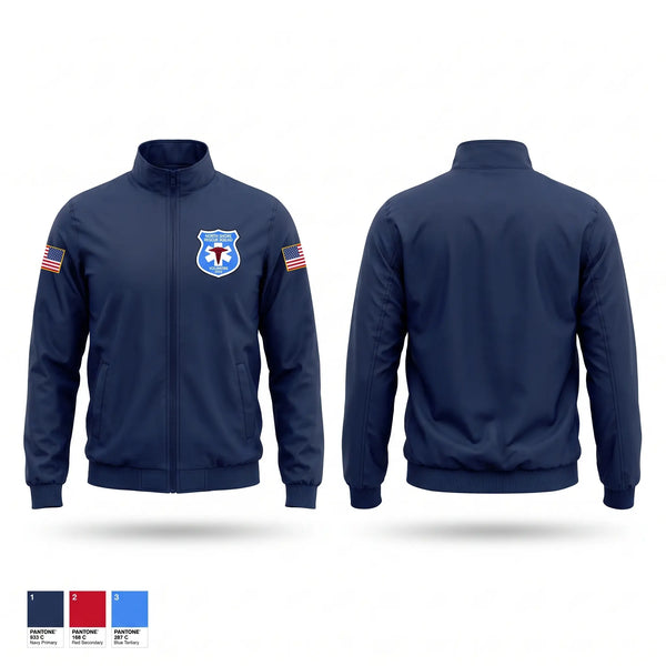 Windbreaker, North Shore Rescue Squad, EMS/EMT, Teamtime, Team time, sublimation, custom sports apparel, team uniforms, spirit wear, spiritwear, sports uniforms, custom shirts, team store, custom team store, fundraiser sports, apparel fundraiser