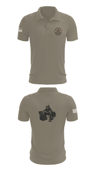 Short Sleeve Performance Polo, 91B ALC, Army, Teamtime, Team time, sublimation, custom sports apparel, team uniforms, spirit wear, spiritwear, sports uniforms, custom shirts, team store, custom team store, fundraiser sports, apparel fundraiser
