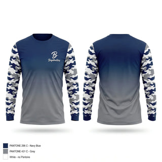 Long Sleeve Performance Shirt, Boydballers, Men's Basketball, Teamtime, Team time, sublimation, custom sports apparel, team uniforms, spirit wear, spiritwear, sports uniforms, custom shirts, team store, custom team store, fundraiser sports, apparel fundraiser