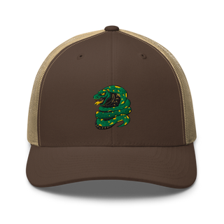 PYTHONS 34625926 Retro Trucker Hat | Yupoong 6606
