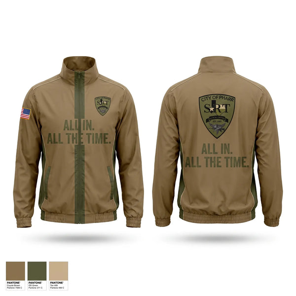 Windbreaker, Pharr SRT, Police, Teamtime, Team time, sublimation, custom sports apparel, team uniforms, spirit wear, spiritwear, sports uniforms, custom shirts, team store, custom team store, fundraiser sports, apparel fundraiser