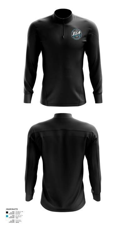 ELA hoopers Quarter Zip Jacket - 21