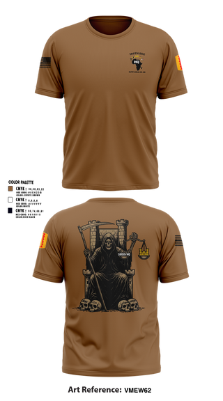 Short Sleeve Performance Shirt, 180th ESC HQ, Army, Teamtime, Team time, sublimation, custom sports apparel, team uniforms, spirit wear, spiritwear, sports uniforms, custom shirts, team store, custom team store, fundraiser sports, apparel fundraiser