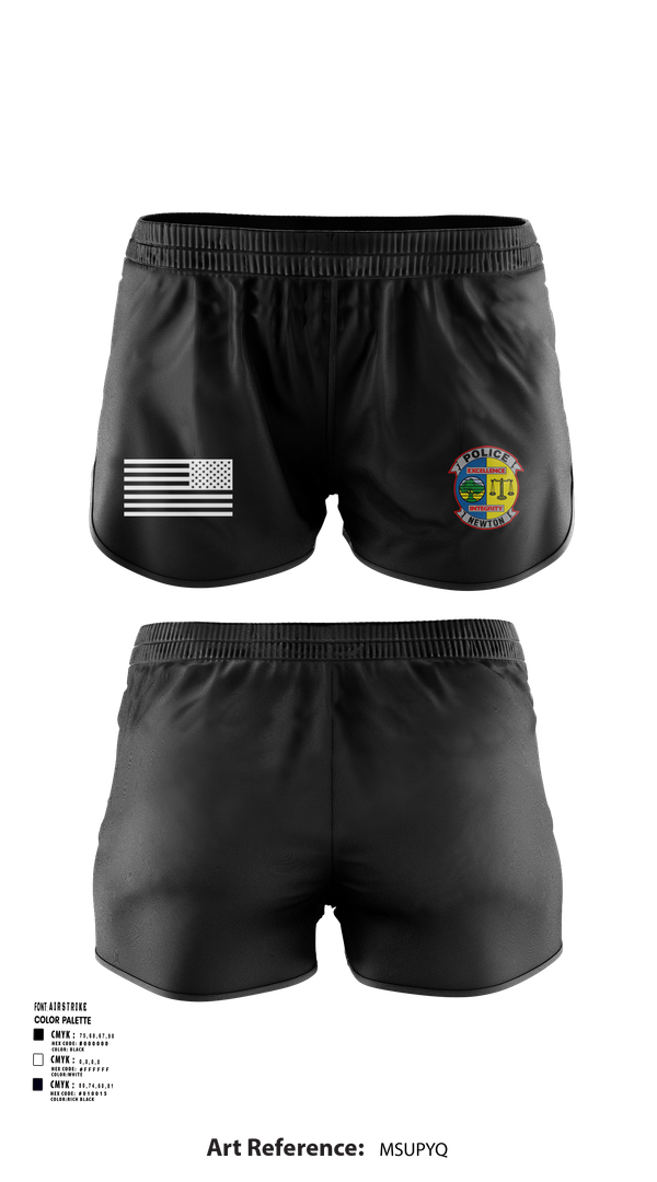 Ranger Panties, Newton Police Department, Police, Teamtime, Team time, sublimation, custom sports apparel, team uniforms, spirit wear, spiritwear, sports uniforms, custom shirts, team store, custom team store, fundraiser sports, apparel fundraiser