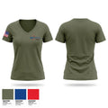 DAC Emergency Preparedness Women's Short Sleeve V-neck Shirt - 1