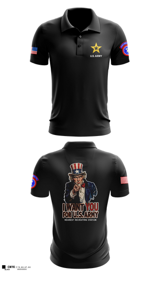 Short Sleeve Performance Polo, Alaska Army Recruiting, Army, Teamtime, Team time, sublimation, custom sports apparel, team uniforms, spirit wear, spiritwear, sports uniforms, custom shirts, team store, custom team store, fundraiser sports, apparel fundraiser