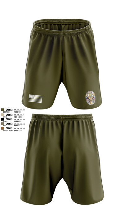 Miami Police Department 44557573 Athletic Shorts With Pockets - 4