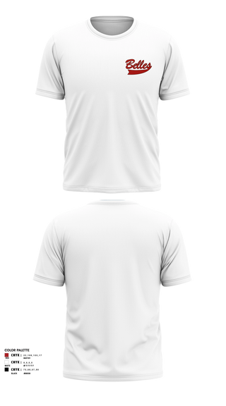 Short Sleeve Performance Shirt, Bluegrass Lightning Belles, Softball, Teamtime, Team time, sublimation, custom sports apparel, team uniforms, spirit wear, spiritwear, sports uniforms, custom shirts, team store, custom team store, fundraiser sports, apparel fundraiser