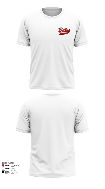 Bluegrass Lightning Belles Short Sleeve Performance Shirt - 9