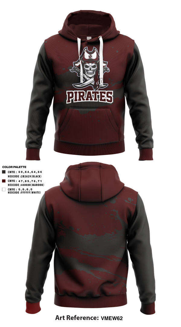 Hoodie, PIRATES, , Teamtime, Team time, sublimation, custom sports apparel, team uniforms, spirit wear, spiritwear, sports uniforms, custom shirts, team store, custom team store, fundraiser sports, apparel fundraiser